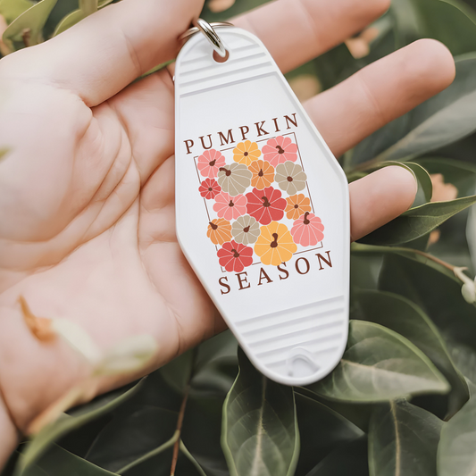 Pumpkin Season - Motel Keychain