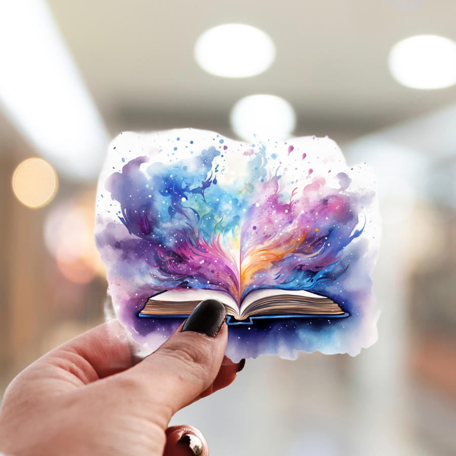 Mystical Book Stickers